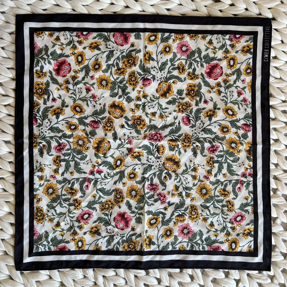 C/MEO Collective Limited Edition Floral Printed Scarf